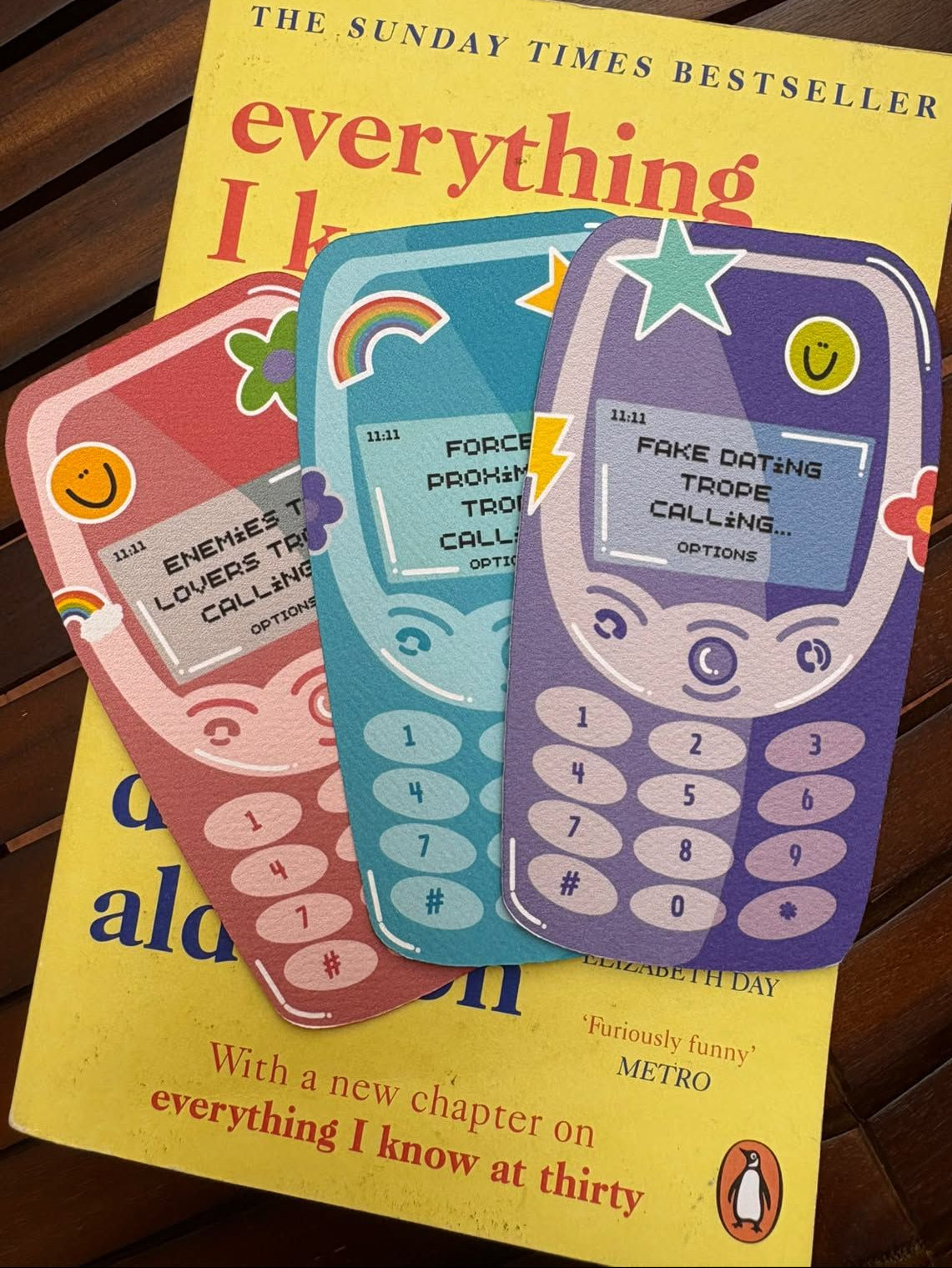 Book Tropes Calling… — Set de 3 Separadores 📞📚